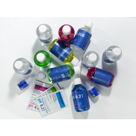 Buffer solutions Mettler Toledo 30095313 Bottle Rainbow Kit 2 (4.01 / 7.00 / 10.00), 6x250 mL, 2 bottles for each pH value, calibration/verification purpose, 24 months shelf-life