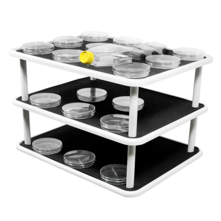 Platform Grant Bio 3-level flat, tower with non-slip mat