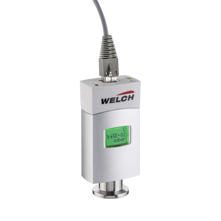 Wolf special offer - Vacuum gauge Welch VMpro 2 chemically resistant, measurment range 1500 to 5x10-5mbar and 1125 to 3.8x10-5Torr, maximum pressure 10bar, with digital display OFFER ENDS 30-06-2026